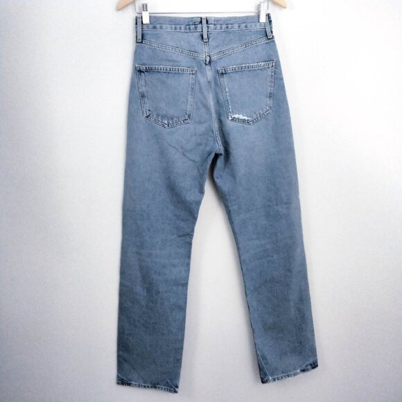 Agolde 90's Loose Distressed Jeans in Major 24 - Picture 6 of 10